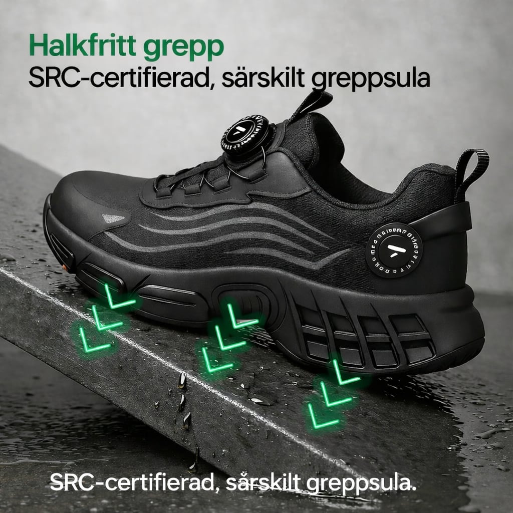 Blitz S3 Pro på våt stenyta med halkfri greppsula