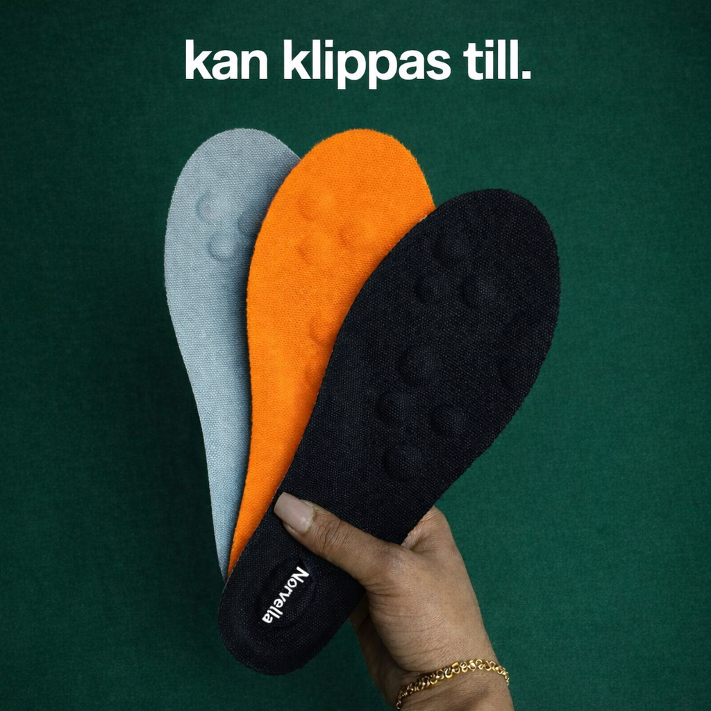 Massageinlägg för fotsmärta