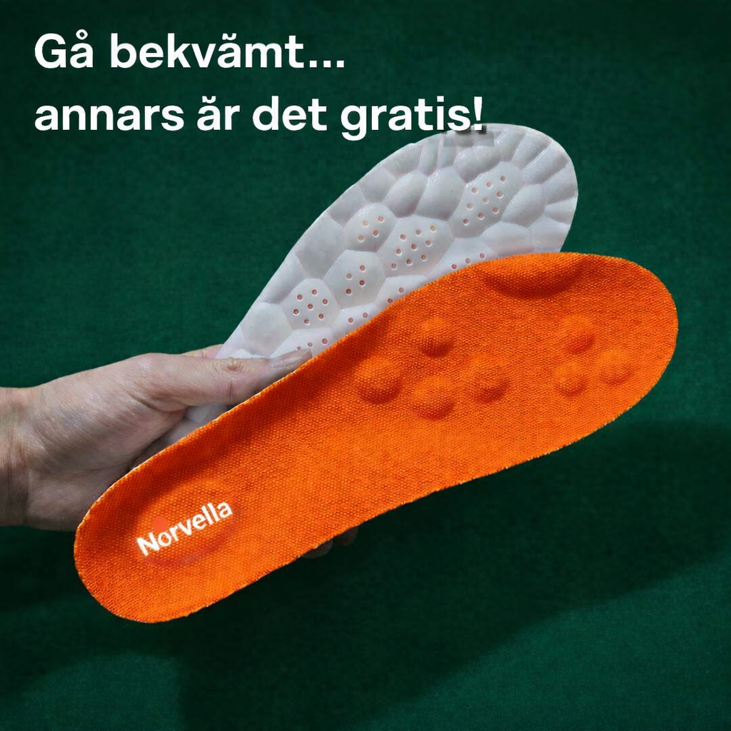 Massageinlägg för fotsmärta