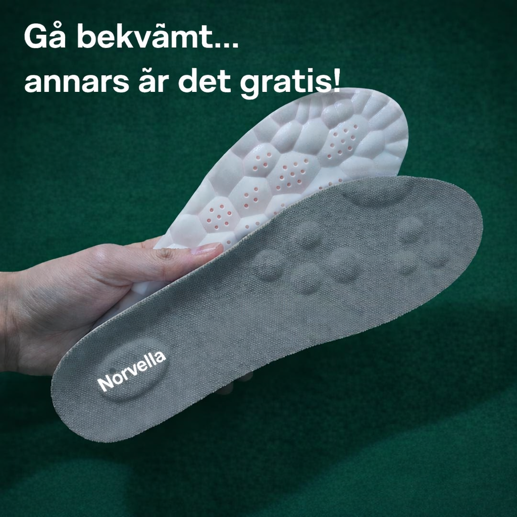 Massageinlägg för fotsmärta