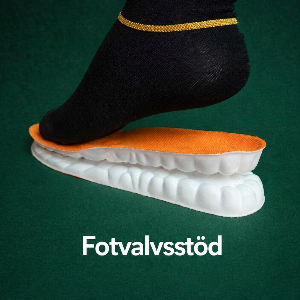 Massageinlägg för fotsmärta