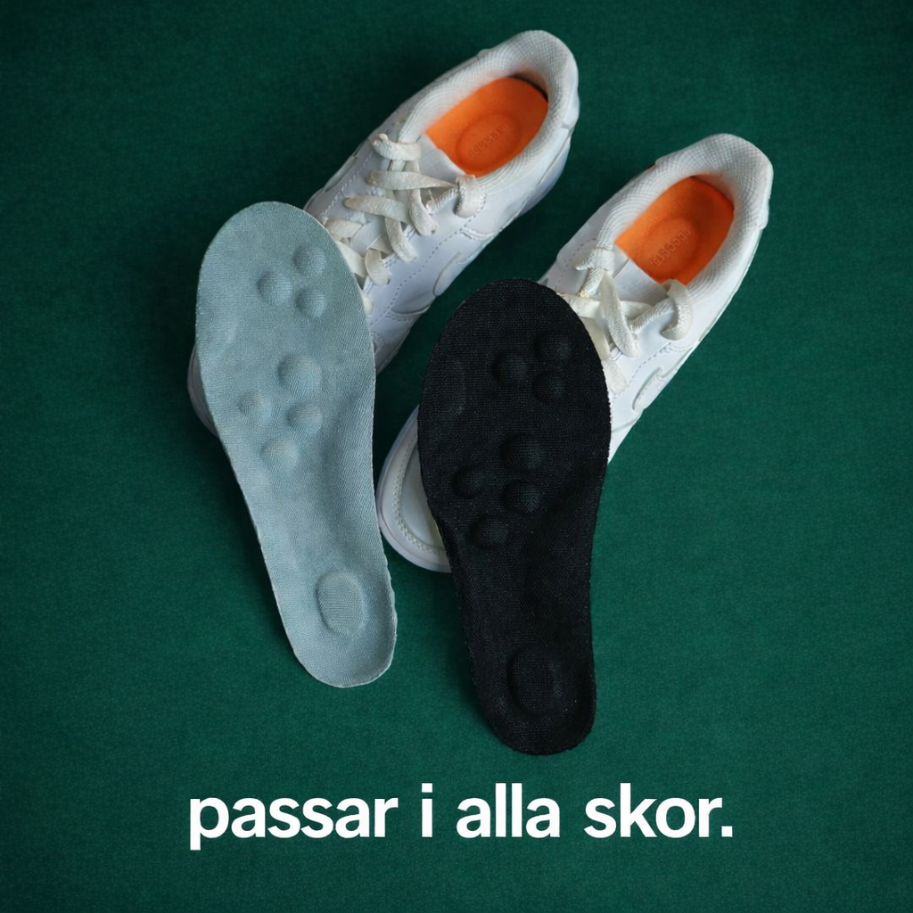 Massageinlägg för fotsmärta