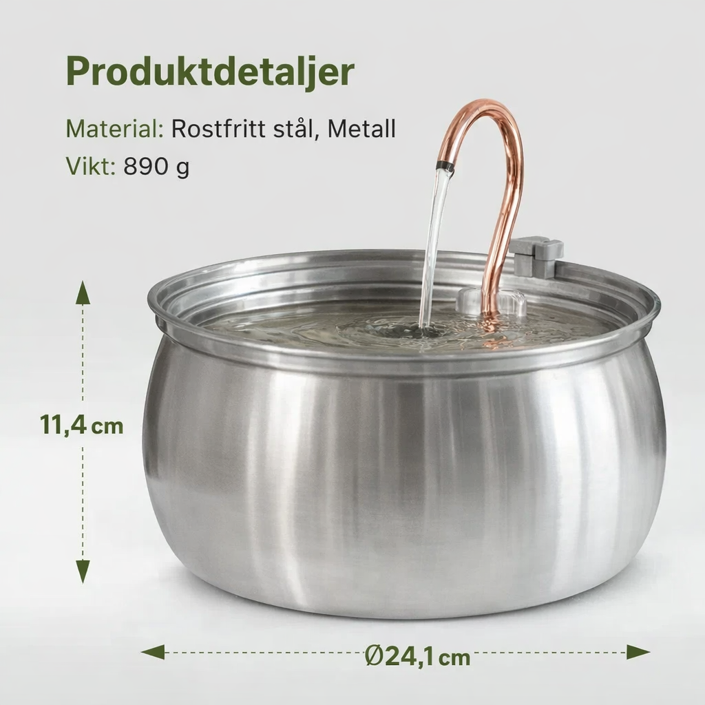 NordFlow kattfontän