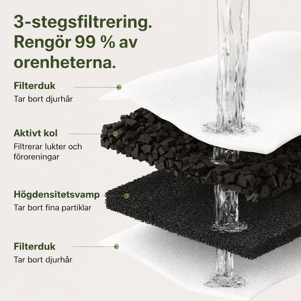NordFlow kattfontän