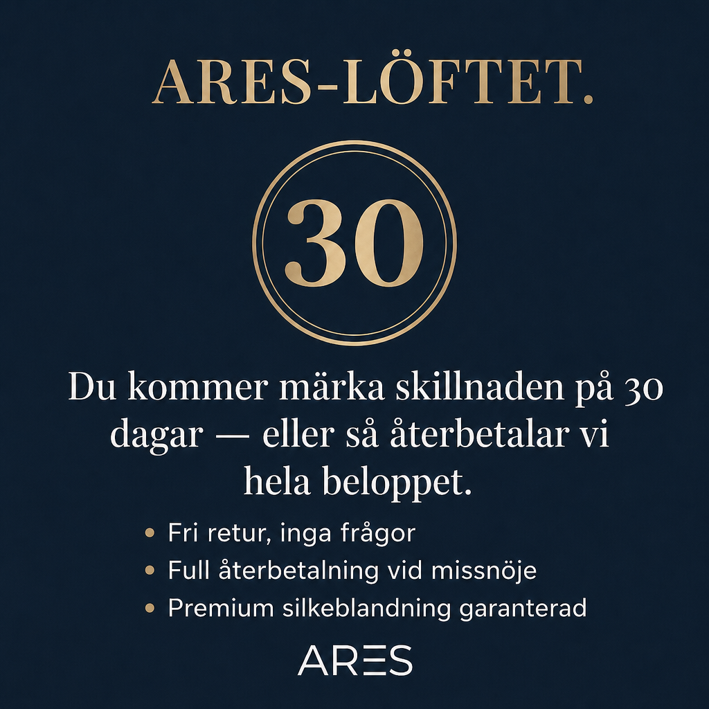 ARES Silkesboxershorts | Köp 3 Få 4 Gratis - Premium Siden-Komfort