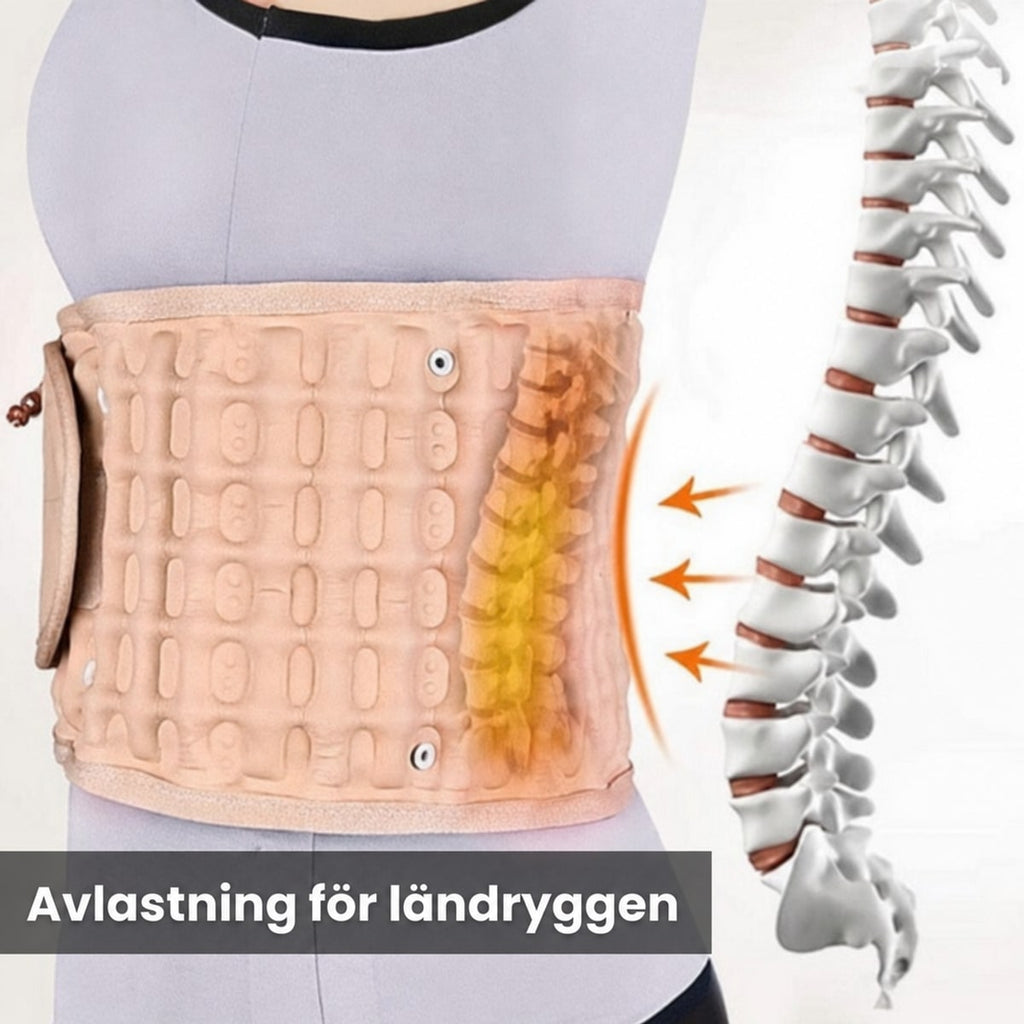 Avlastning foer laendryggen
