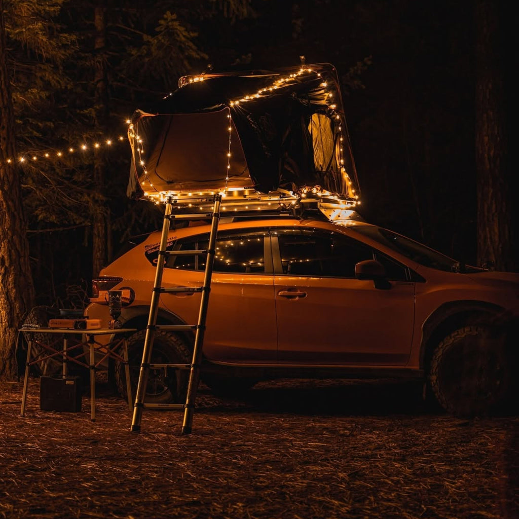 Campify 10 m LED-ljusslinga – vattentät för camping och trädgård