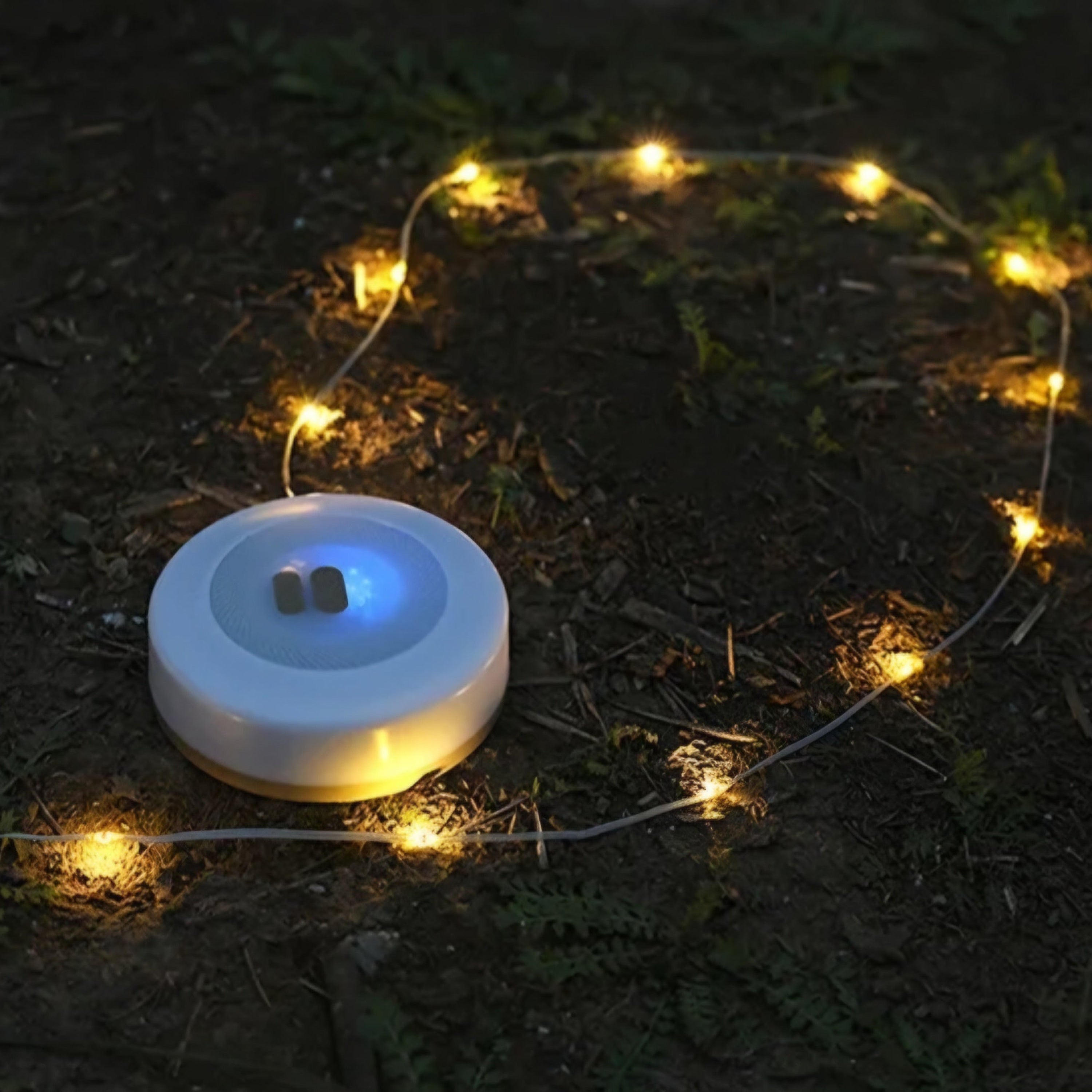 Campify 10 m LED-ljusslinga – vattentät för camping och trädgård