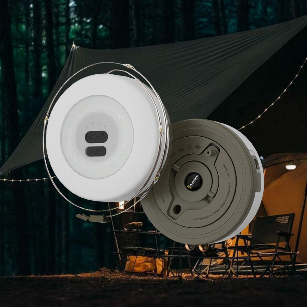 Campify 10 m LED-ljusslinga – vattentät för camping och trädgård