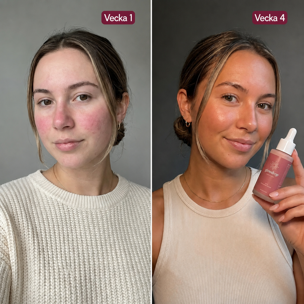GlowDrop Bruningsdroppar – Solbrun inifrån, helt utan sol