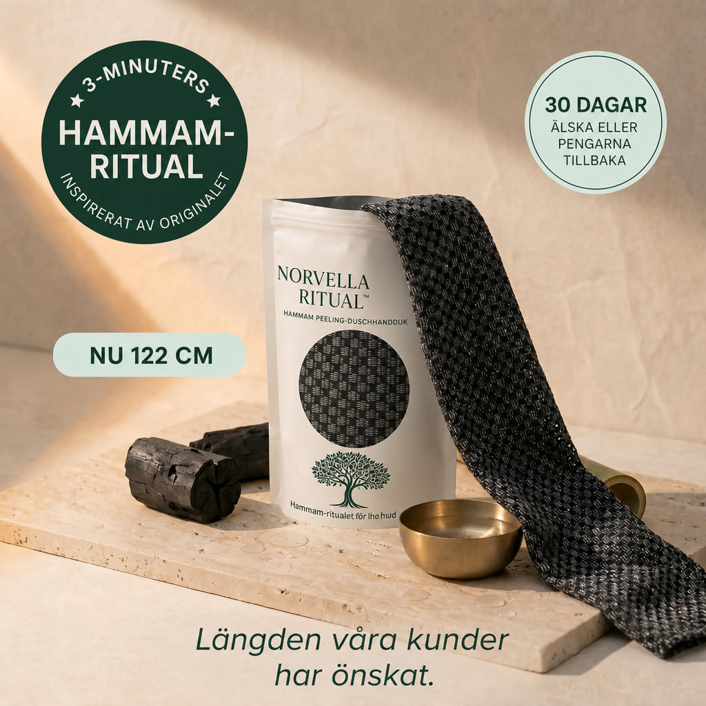 Norvella Hammam peeling-duschhandduk