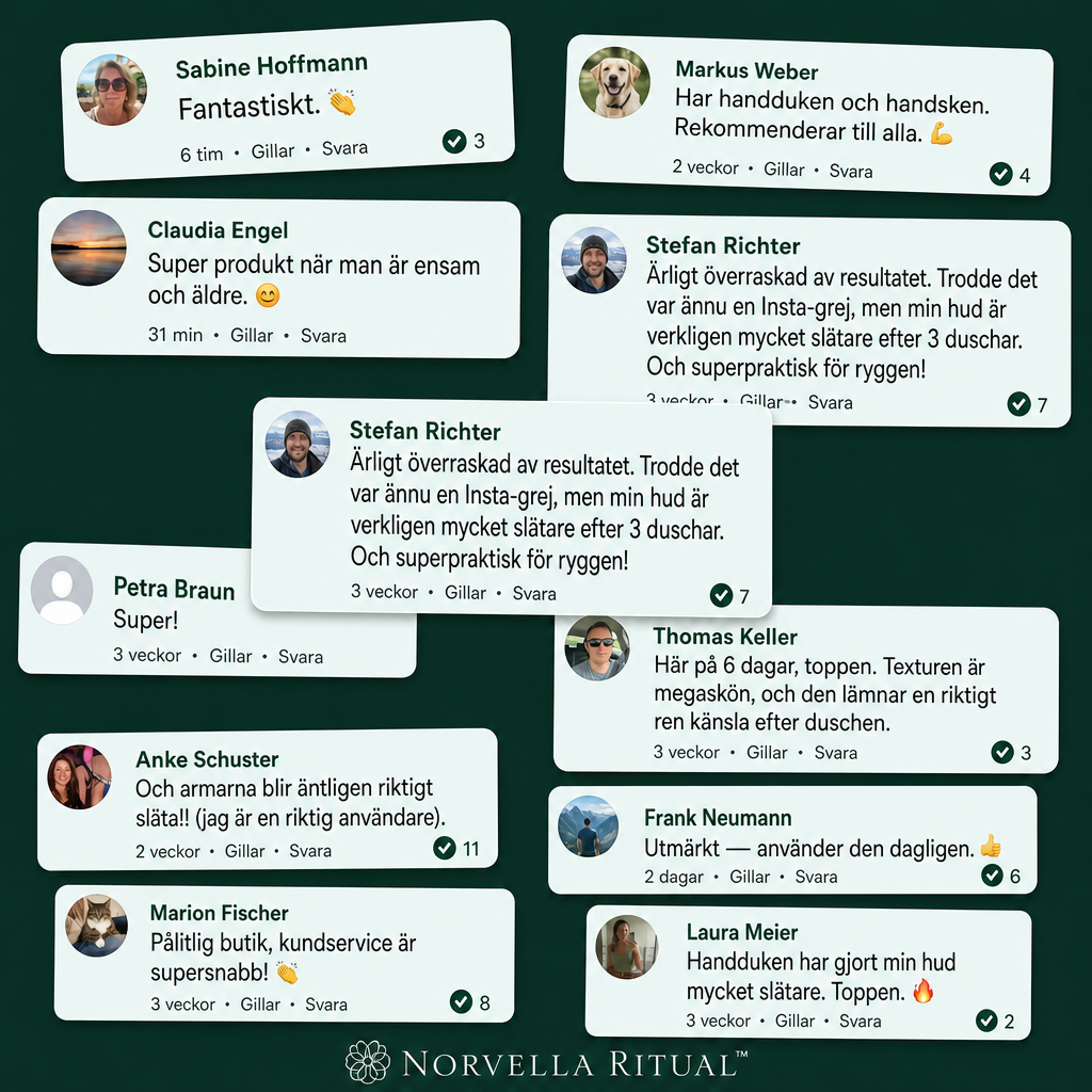 Norvella Hammam peeling-duschhandduk
