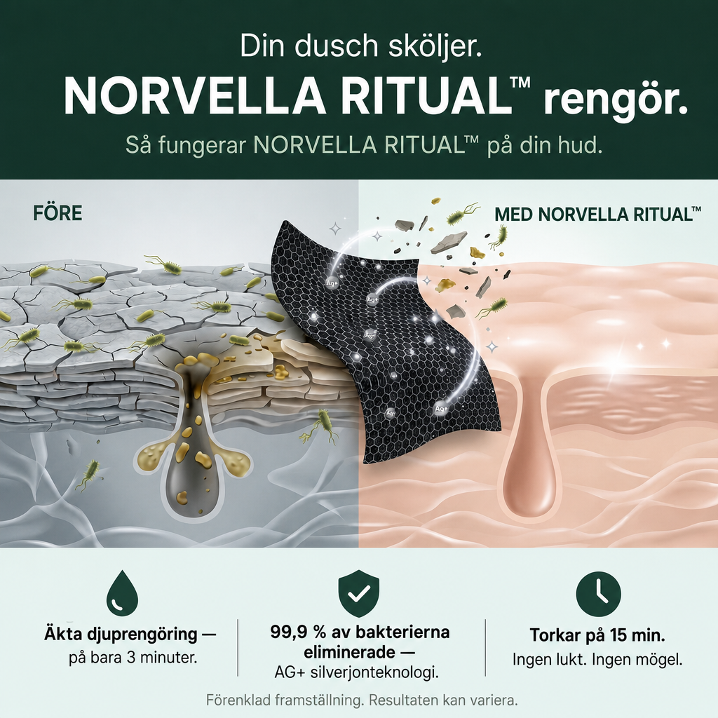 Norvella Hammam peeling-duschhandduk