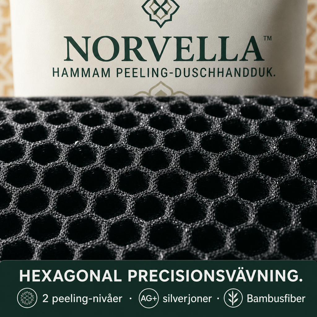 Norvella Hammam peeling-duschhandduk