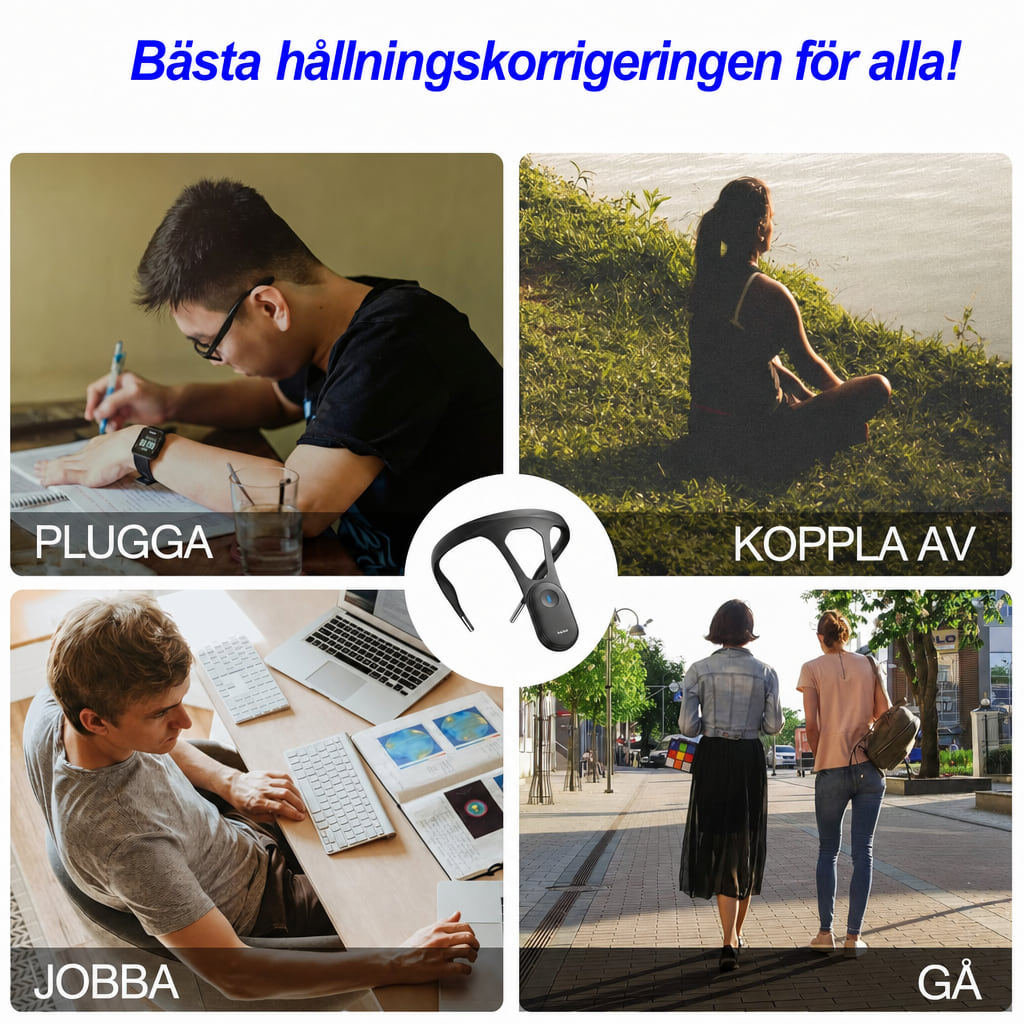 Hållningstränaren i vardagen: plugga, koppla av, jobba, gå