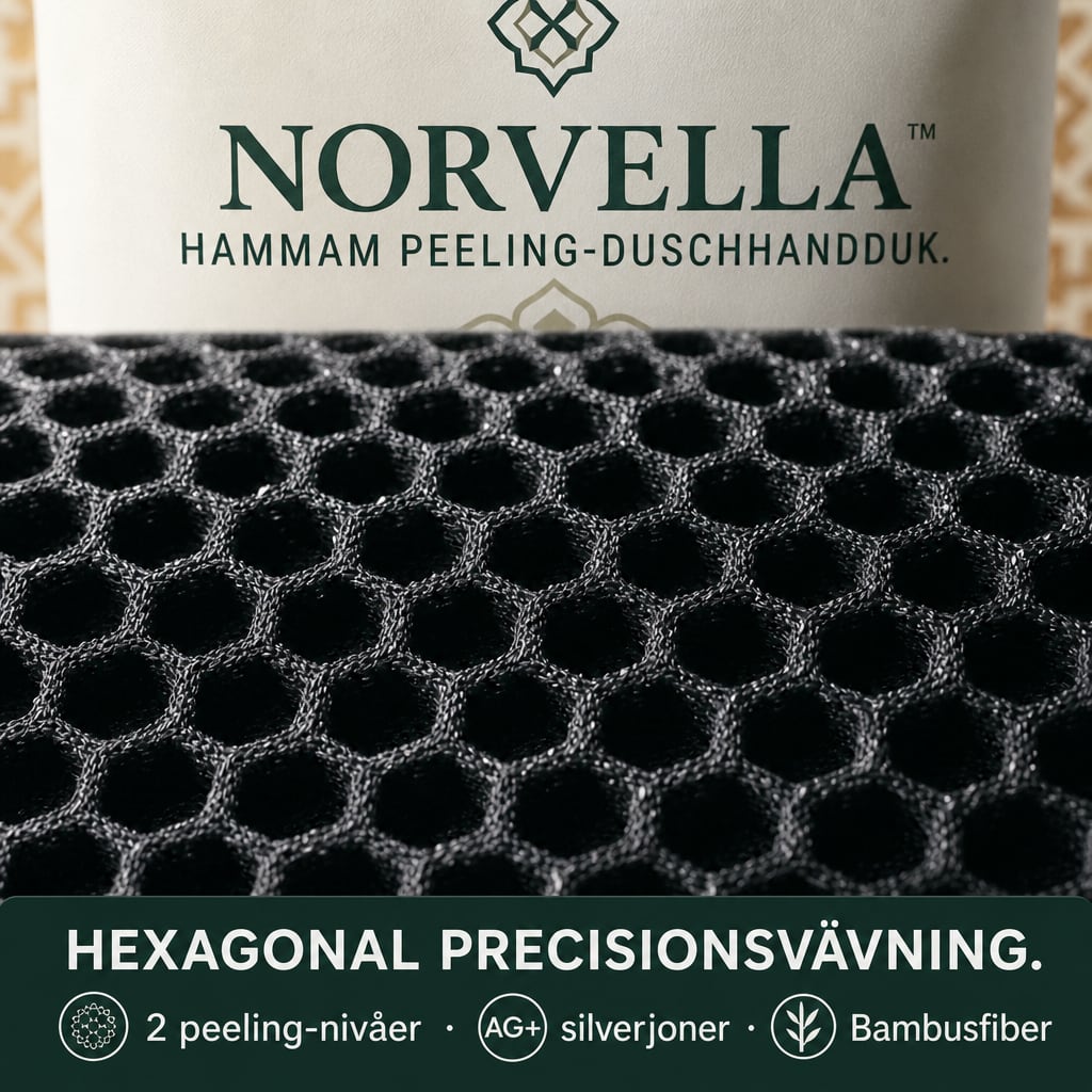 Norvella Hammam peeling-duschhandduk