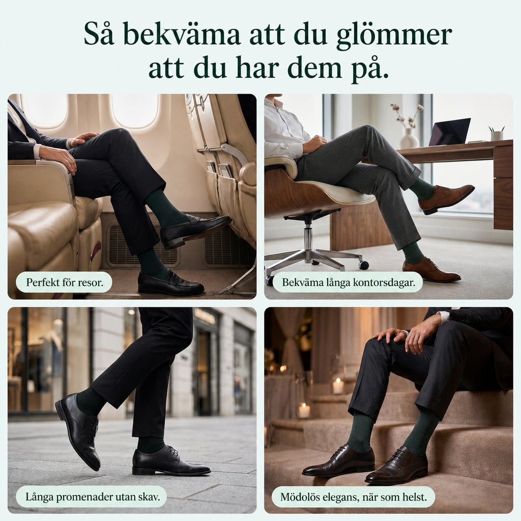Norvella premium silkesstrumpor