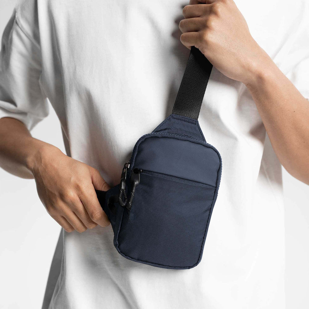 Stöldskyddad slingbag – vattentät med RFID-skydd