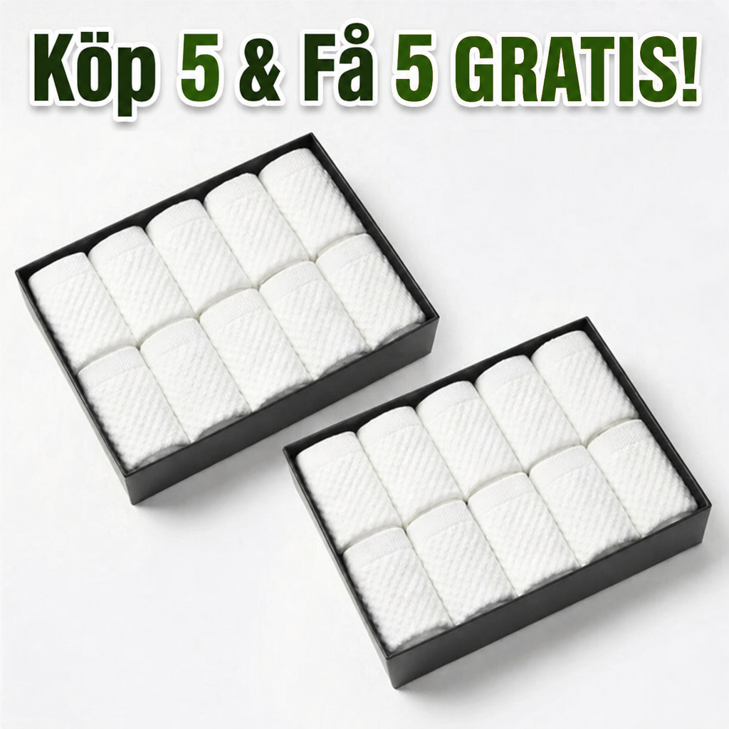 Bambusockor 5-pack | Få 5 extra GRATIS