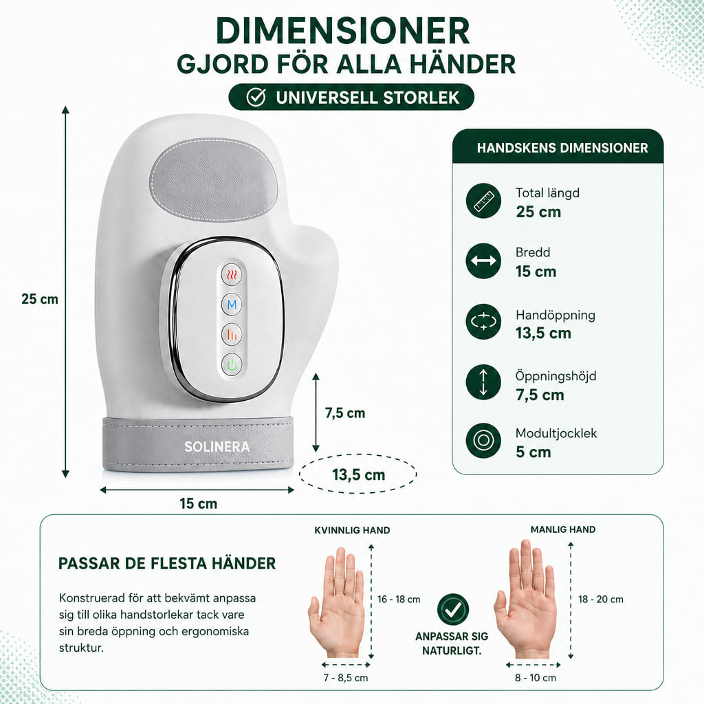 Solinera massagehandske