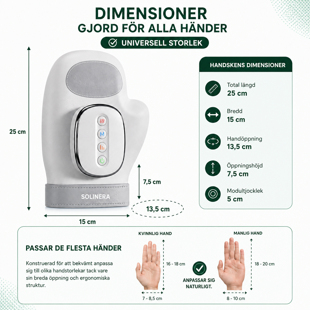 Solinera massagehandske